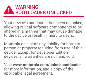 unlock bootloader in moto g