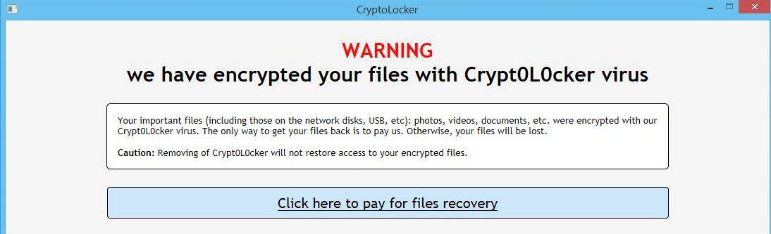 how to remove cryptolocker virus