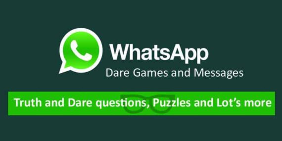WhatsApp Dare games and messages