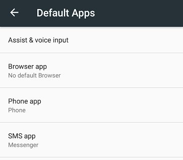 default-apps