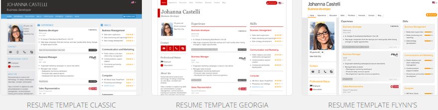 make creative resume online