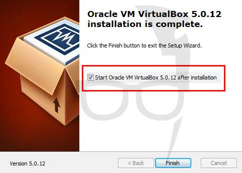 VM VirtualBox is installed