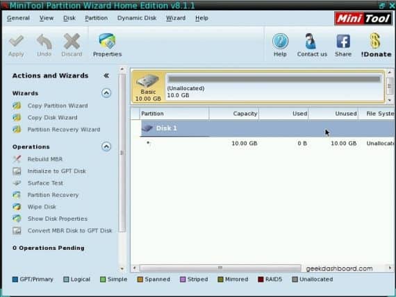 Minitool partition wizard review