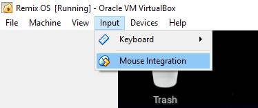 Integrate mouse in VM VirtualBox