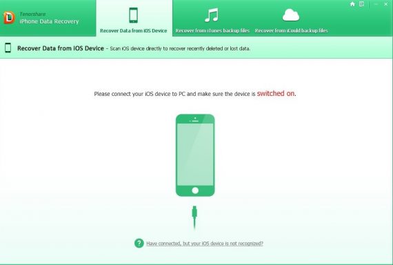 recover deleted data from iPhone