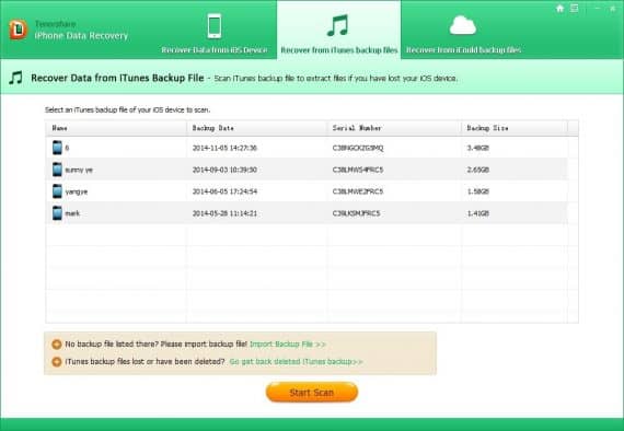 recover deleted files from iOS devices