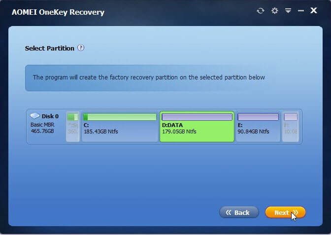 onekey recovery windows 8.1