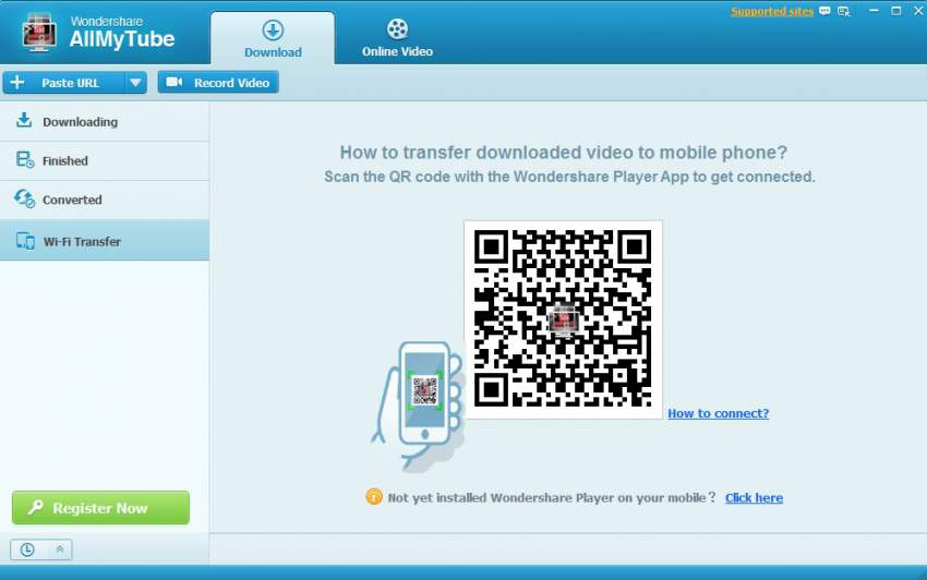 wondershare allmytube free download registration code