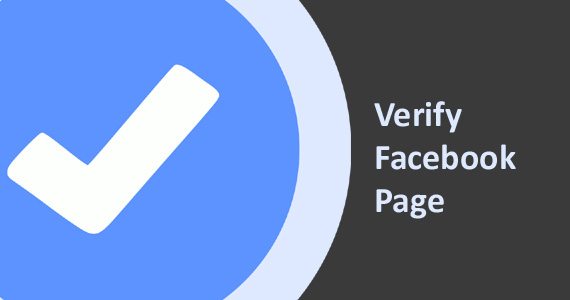 how to verify facebook pages
