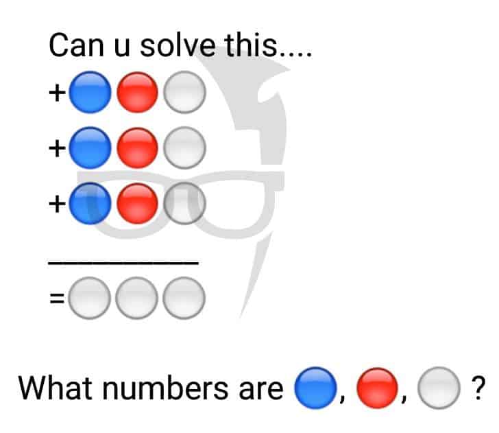 WhatsApp puzzle question